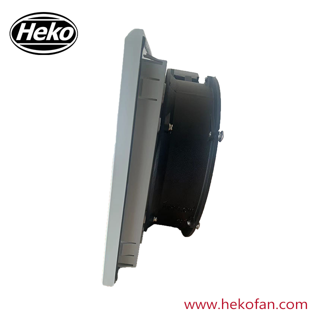 필터 메쉬가 있는 HEKO 200mm AC 축 팬