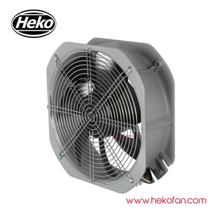 HEKO DC250mm 24V 48V 에어컨 HVAC 축 방향 모터 팬