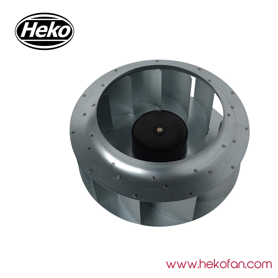 HEKO DC280mm 산업용 추출 후방 원심 팬 