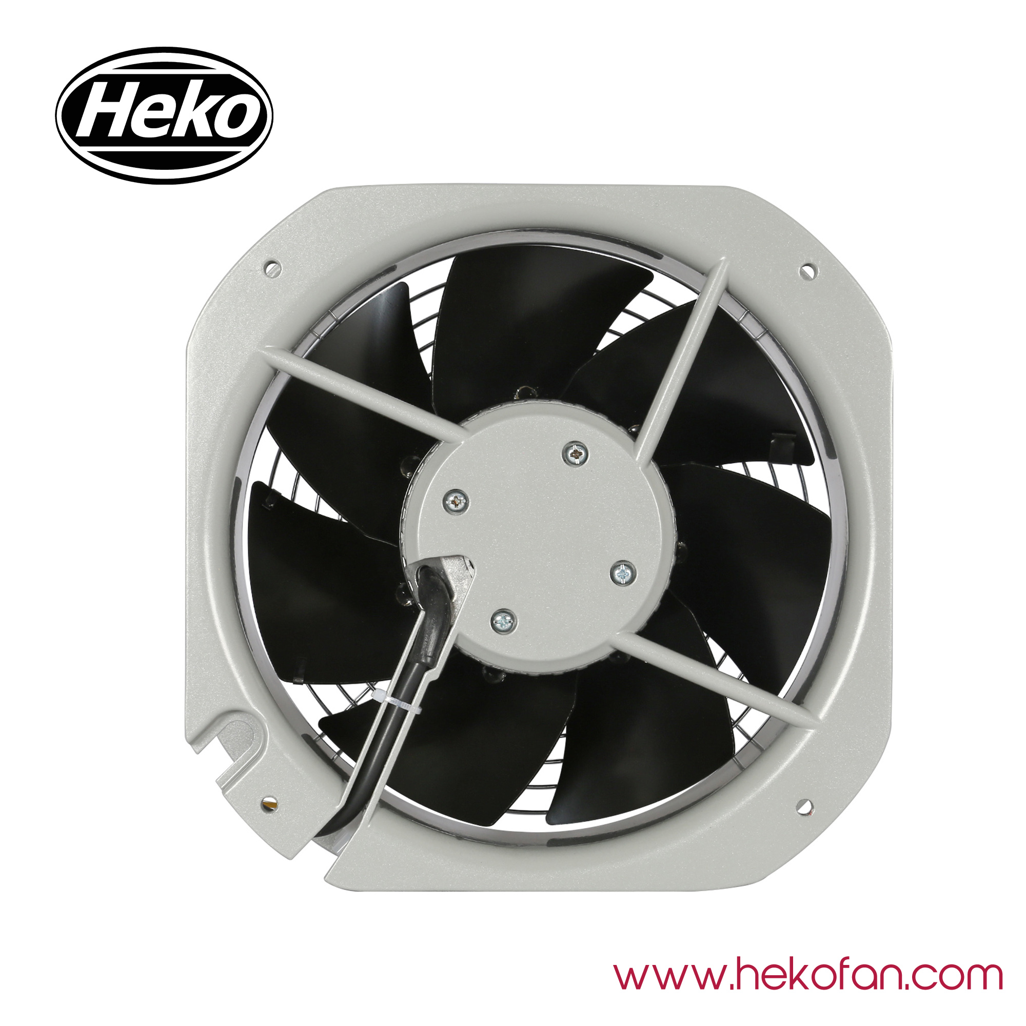 온실용 HEKO DC200mm 24V 48V 냉각 축 팬 