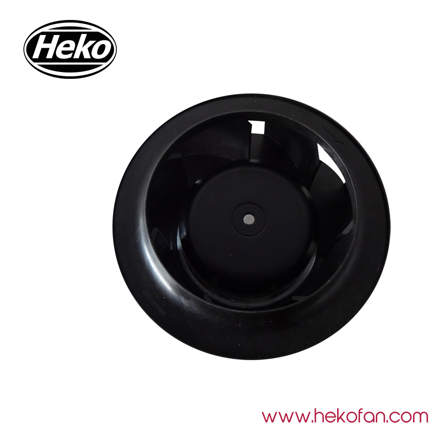 HEKO EC133mm 230VAC 백워드 곡선형 원심 송풍기 팬