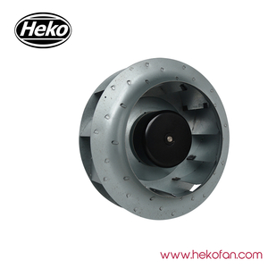 HEKO 250mm 저속 230VAC 환기 냉각 산업 원심 팬