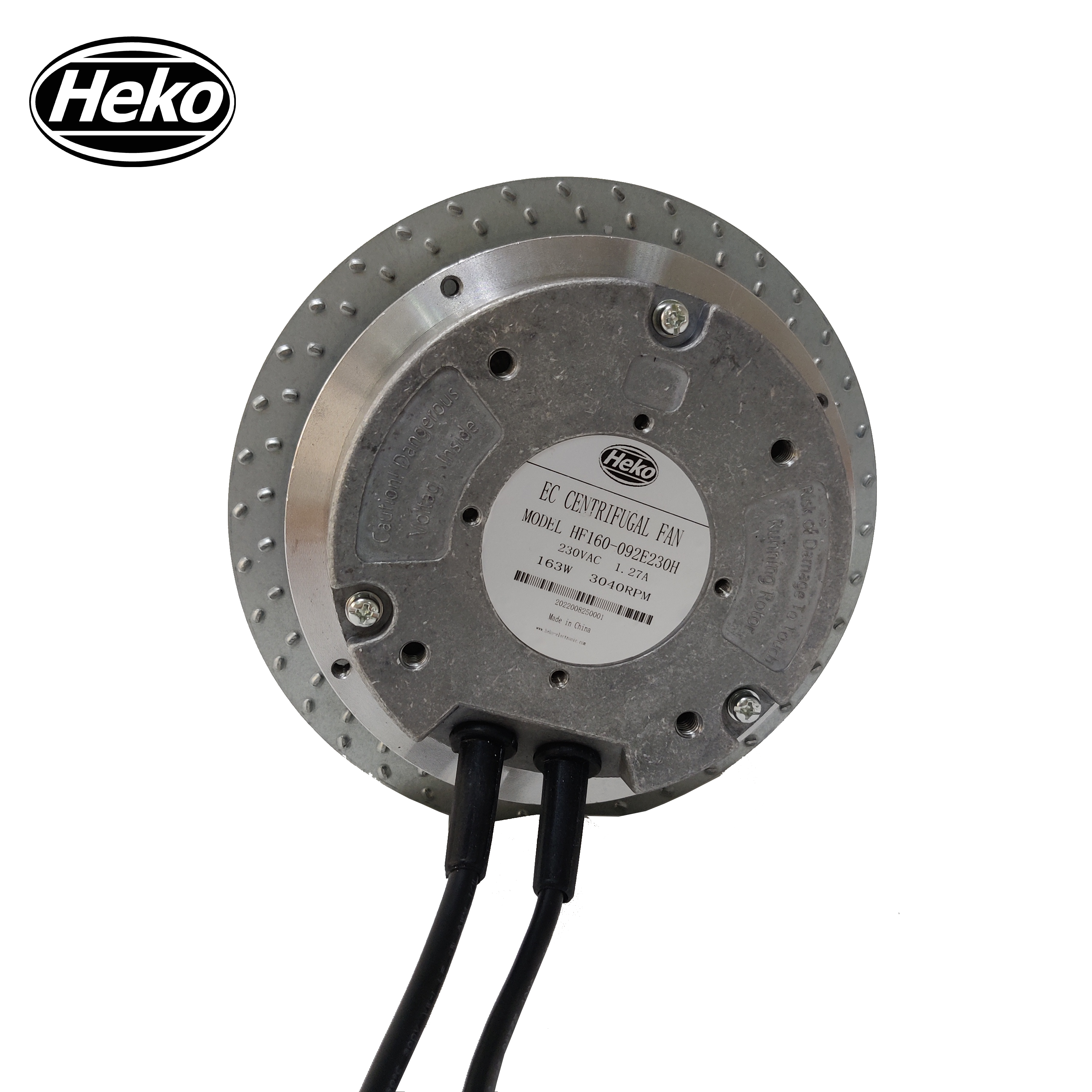 HEKO EC160mm 230V 산업용 전방 곡선 원심 팬