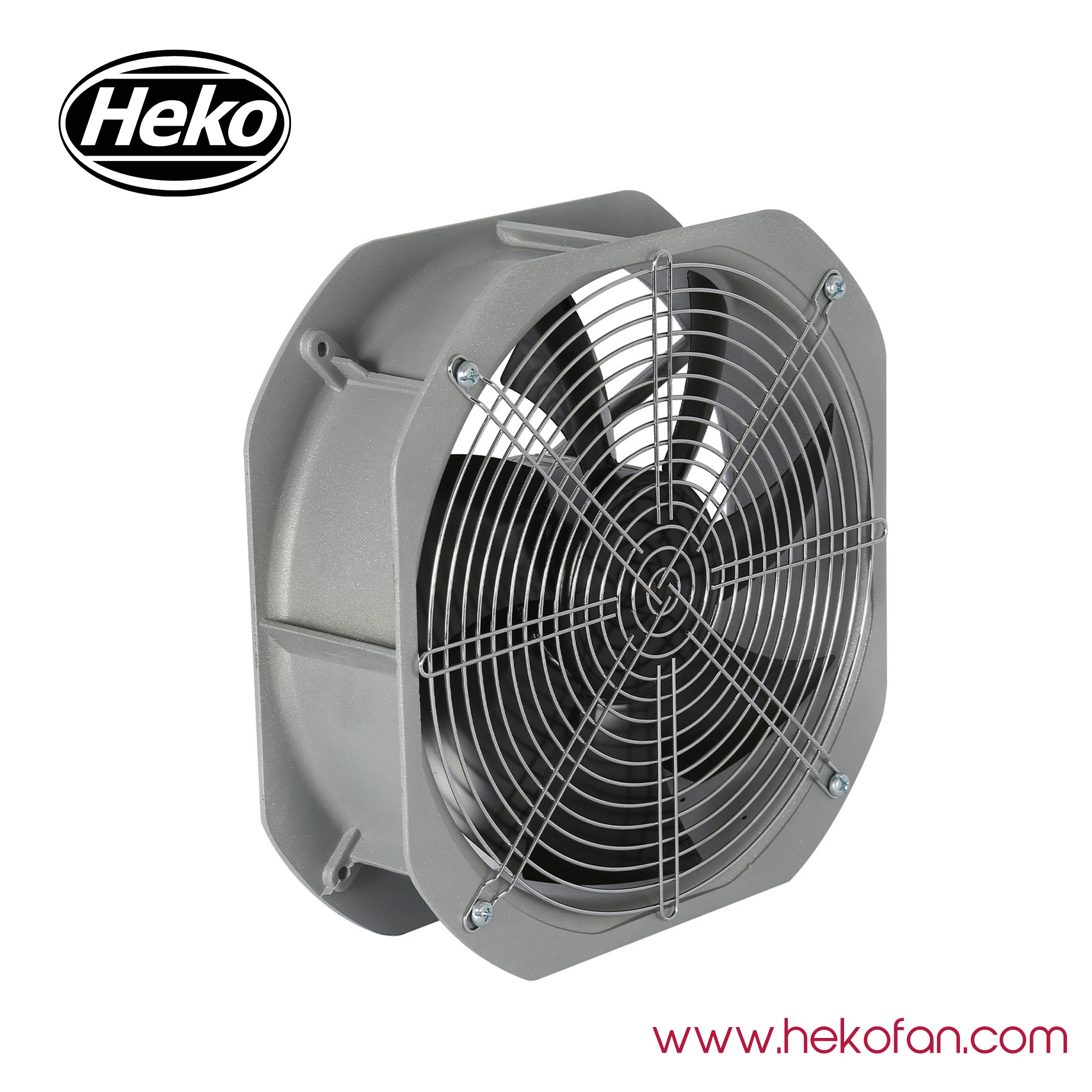 HEKO DC250mm 24V 48V 에어컨 HVAC 축 모터 팬