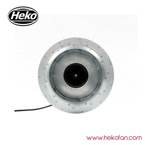 HEKO DC250mm 24V 48V 소형 온실 원심 팬 