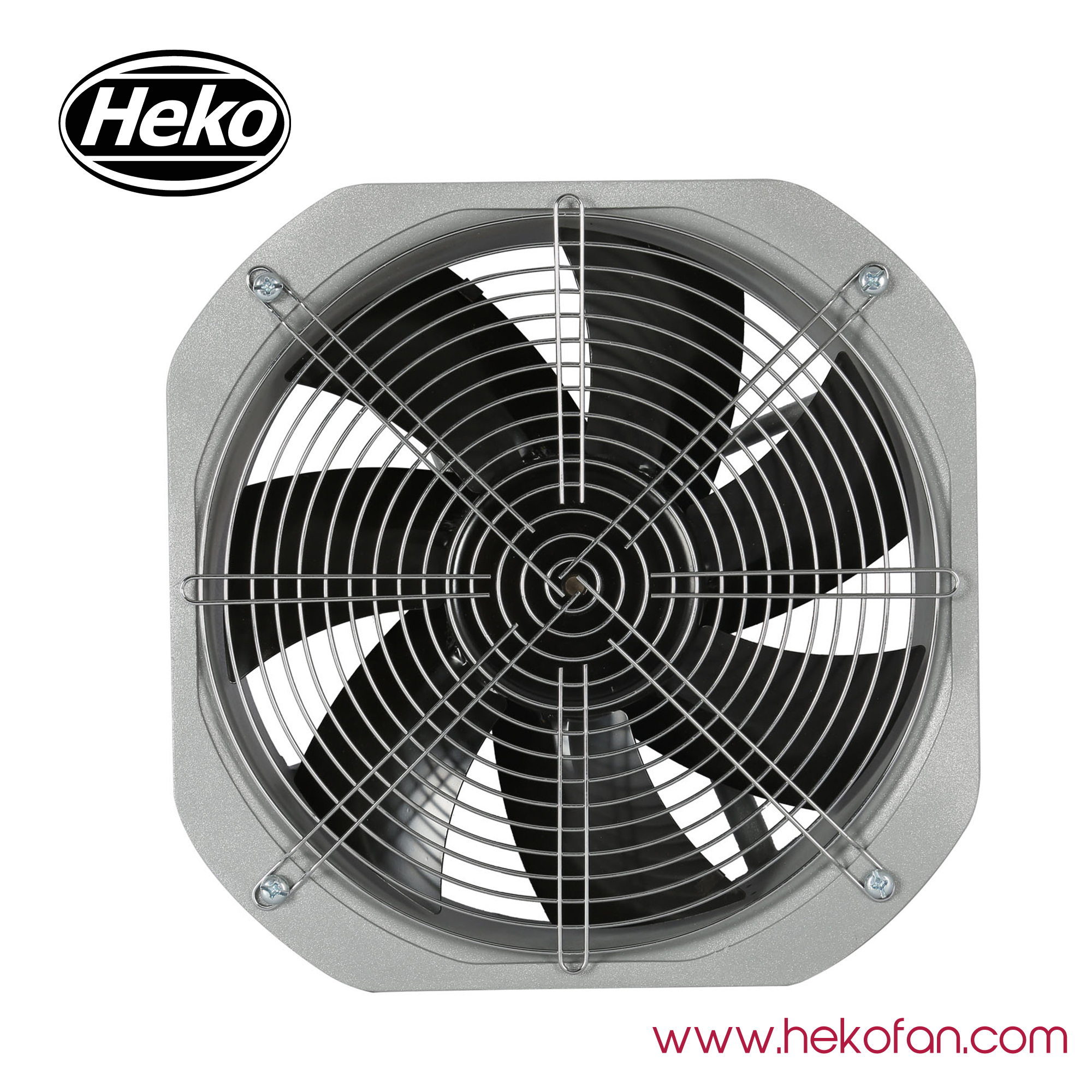 HEKO DC250mm 24V 48V 에어컨 HVAC 축 모터 팬