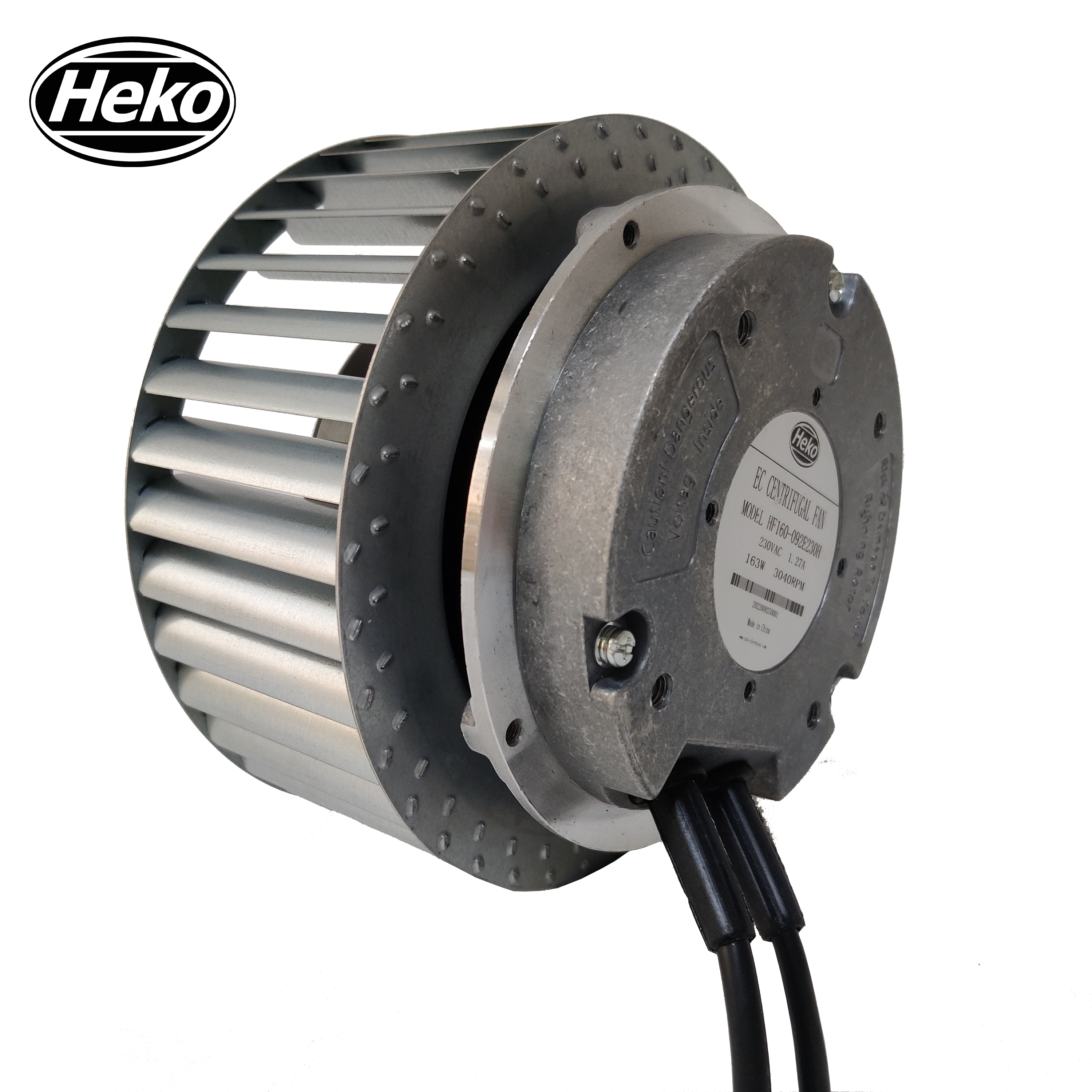 HEKO EC160mm 230V 산업용 전방 곡선 원심 팬