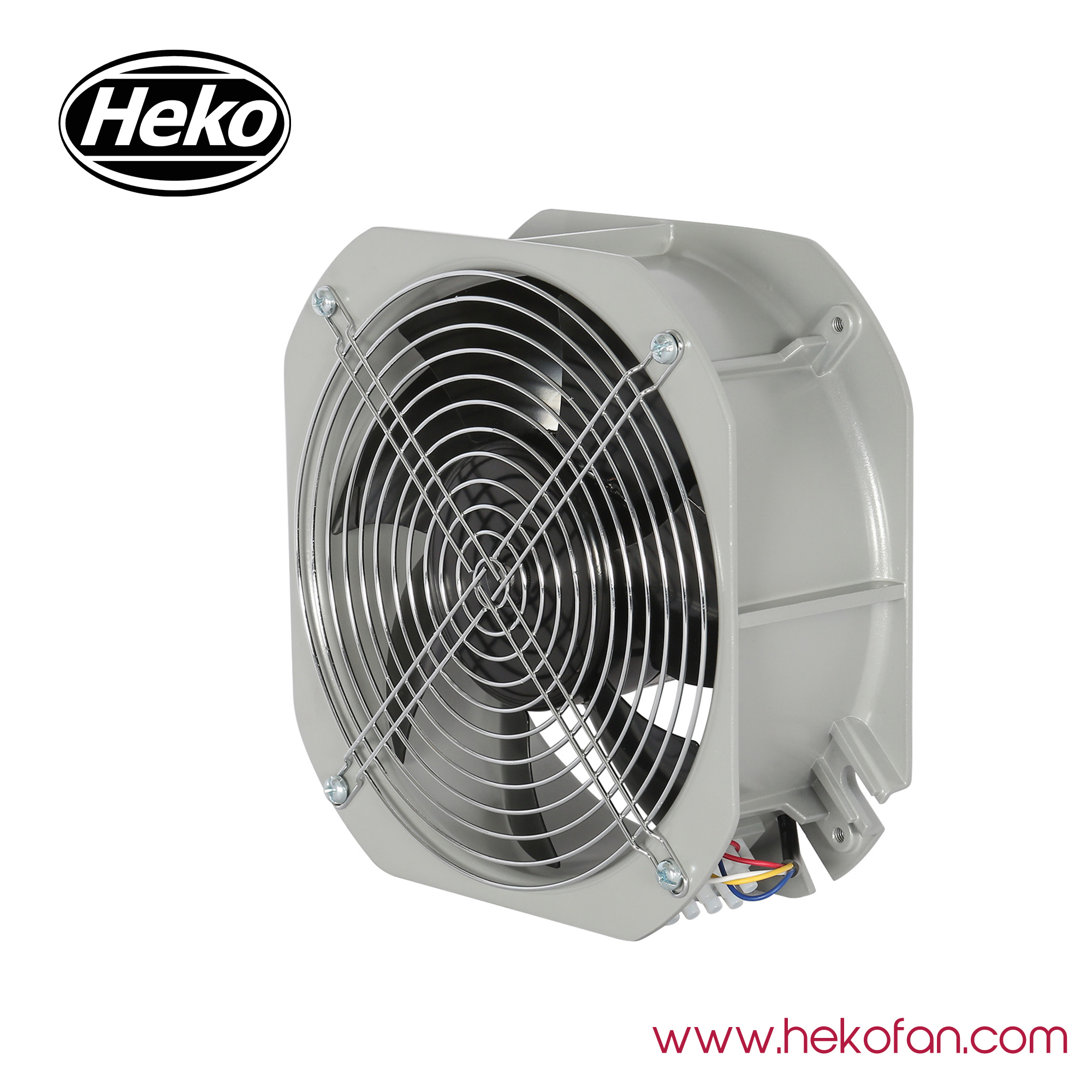 온실용 HEKO DC200mm 24V 48V 냉각 축 팬 